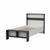 Hanah Home HANAH HOME Life - White, Anthracite posteljni okvir, (20867974)