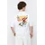 Trendyol Muška majica Tmnss24Ts00085, Bela