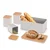 Berlinger Haus Kutija za hleb sa tri posude Sahara Collection BH-8901, Krem