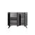 Hanah Home Komoda Piffa 100x82x35cm Belo-Antracit