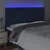 Vidaxl vidaXL Vzglavje postelje z LED modro 180x5x118/128 cm blago