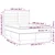 Vidaxl Box spring postelja z vzmetnico LED temno modra 140x190cm žamet