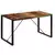 vidaXL Jedilna miza 140x70x75 cm trden predelani les