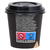 vidaXL Papirnate čaše za kavu s poklopcima 120 ml 1000 kom crne