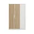 Hanah Home ormar Ruby 20401, 135 cm, Derin Sepet