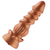 HiSmith HSA56 Spiral Grain Silicone Dildo KlicLok 8.46 Gold