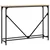 Konzolni stol boja hrasta 102 x 22,5 x 75 cm konstruirano drvo