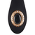 Cleopatra G-Spot Vibrator, 19.7cm, Crni