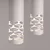 Sollux SL.1692 - Luster na sajli LIRO 2xGU10/10W/230V bela