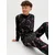 Jack & Jones Junior Pižama JACTristan zelena/rdeča/črna/bela