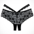 Allure Heartbreaker Panty Black