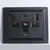 Power Zidni sat 0101BLMKS, 52 cm, Braon