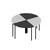 Hanah Home Klub sto Emma 8920, 90x42x42 cm, Crni