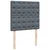 Vidaxl Box spring postelja z vzmetnico temno siv 90x190 cm žamet