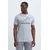 UNDER ARMOUR Majica FOUNDATION  siva / črna / bela
