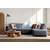 Atelier del Sofa Ugaona garnitura na razvlačenje S-Loft Right, 206 x 290 cm, Plava