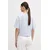 Lacoste crop top ženski bombažen