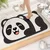 LIVEFY Panda kopalniška preproga 60x40 cm
