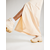 Pamučna suknja adidas Originals boja: bež, maxi, širi se prema dolje, IU2677