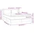 vidaXL Box spring posteljni z vzmetnico črn 140x190 cm blago