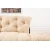 Atelier del Sofa Dvosed na razvlačenje Nitta 155x85x70cm Krem