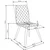 Halmar K282 jedilni stol