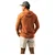 Moški pulover Bauer LTWHT Stripe Hoodie Brick M