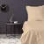 De Beige Satin Super King Posteljina Set