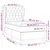 Vidaxl Box spring postelja z vzmetnico modra 80x200 cm blago