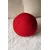Aberto Design Ukrasni jastuk Teddy Top 25, 25x25x25 cm, Crveni
