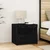 Noćni ormar 2 pcs Crni hrast 50 x 40 x 45 cm Konstruirano drvo