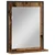 Ogledalo Staro drvo 50 x 12 x 60 cm Staklo i inženjerski drvo
