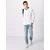 Warm Up Pull Over wht/multicolor