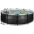 EXIT Toys Frame Pool O 488x122 cm - Stone Grey