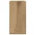 Kockaste zidne police 2 kom boja hrasta 30x15x30 cm drvene