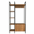 HANAH HOME Cipelarnik sa čivilukom Doga Walnut Black