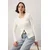 Trendyol Milla ženska bluza Twoaw26Bz00007, Krem