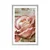 Plakat s paspartujem elegantna vintage vrtnica - 60x90 silver