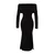 Trendyol Milla ženska haljina Tpraw24El00296, crna