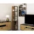 Hanah Home Texas Black Ud Polica za knjige 33.7x180x29.5cm, Smeđa