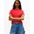 Tommy Jeans Majica ESSENTIAL rdeča