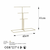 WALLXPERT Organizer za nakit TK 006