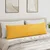 Jastučići za sofu 2 pcs Svijetlo žuta 145 x 40 cm