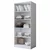 Hanah Home BA297 ormar 90 × 210 × 57,5 cm, bela