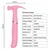 SuperLove Curved Hammer Vibrator Pink