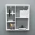 Hanah Home zidna polica Myra, 70,8 cm, bela