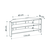Hanah Home TV komoda Thales Corner