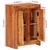 Vidaxl Komoda 55x33x75 cm trden akacijev les