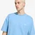 Majice adidas Trefoil Essentials Melange Loose Cropped TEE Light Blue Mel S