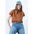 Trend Alacati Stili Ženska bluza Alc-X14615, Smeđa